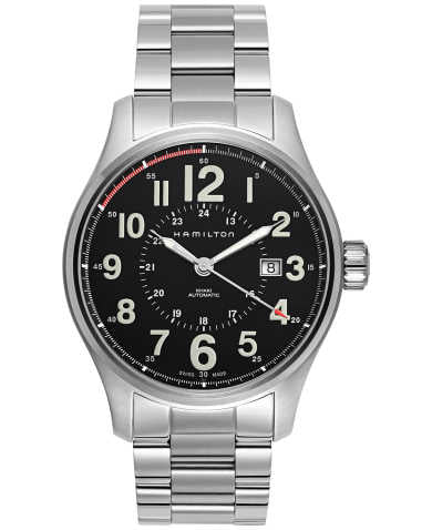 Hamilton H70615133 Watch - Khaki Field Khaki Officer Auto (Image 7)
