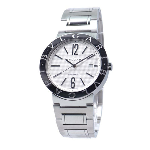 BVLGARI BB42WSSD Watch - Men's Automatic Watch BVLGARI BVLGARI White , Parallel Import, 2-Year Warranty