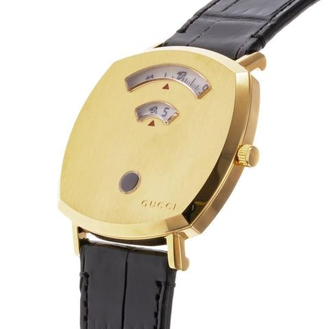 GUCCI Grip 2-Year Warranty Gold YA157446 [Parallel Import]