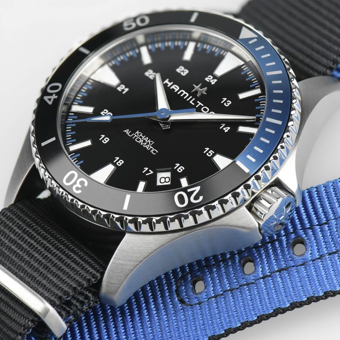 Hamilton H82315931 Watch - Khaki Navy Auto (Image 2)