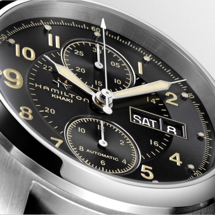 Hamilton H71616535 Watch - Khaki Field Auto Chrono (Image 2)