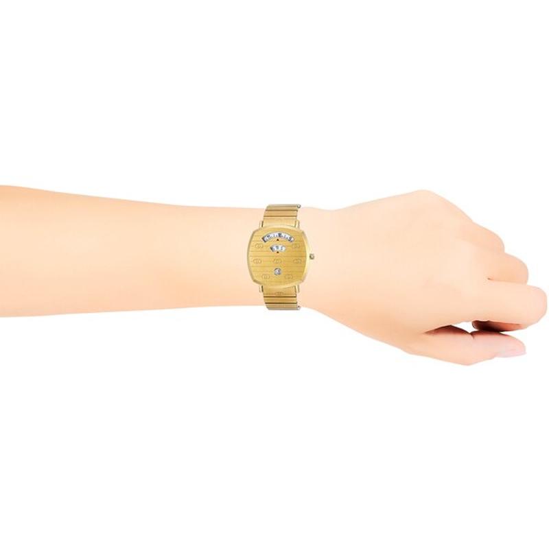 GUCCI YA157409 Watch - Unisex Metal Belt Watch, Parallel Import with 2-Year Warranty (Image 2)