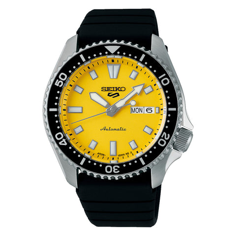 SEIKO 5 Sports SRPL87K1 Automatic Yellow Dial Men's Watch