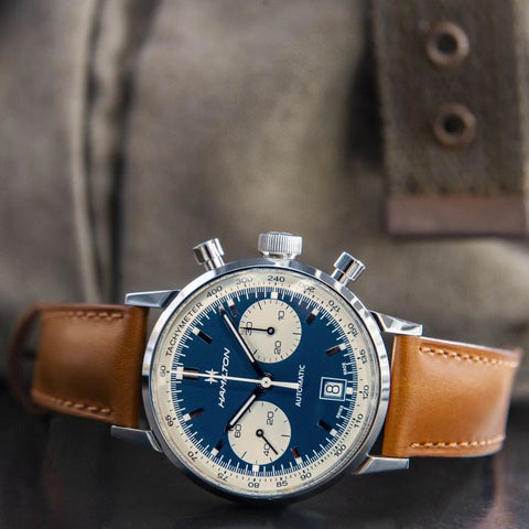 Hamilton H38416541 Watch - American Classic Intra-Matic Auto Chrono (Image 9)