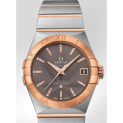 OMEGA 123.20.38.21.06.002 Watch - Constellation 5-Year Warranty [Parallel Import] Gray (Case: Red Gold) (Image 2)