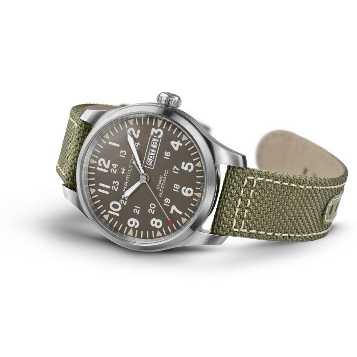 Hamilton H70535081 Watch - Khaki Field Khaki Field Day-Date (Image 5)