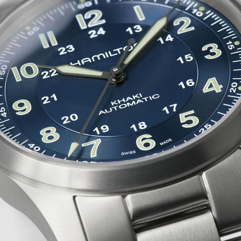 Hamilton H70205140 Watch - Khaki Field Titanium Auto (Image 4)