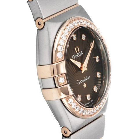 OMEGA Constellation 5-Year Warranty Brown 123.25.27.60.63.001 [Parallel Import]
