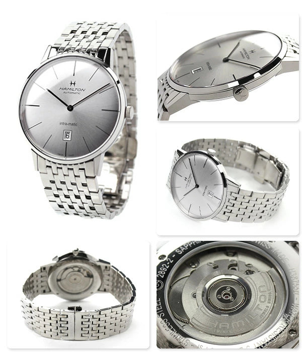 Hamilton H38755151 Watch - American Classic Intra-Matic Auto (Image 4)