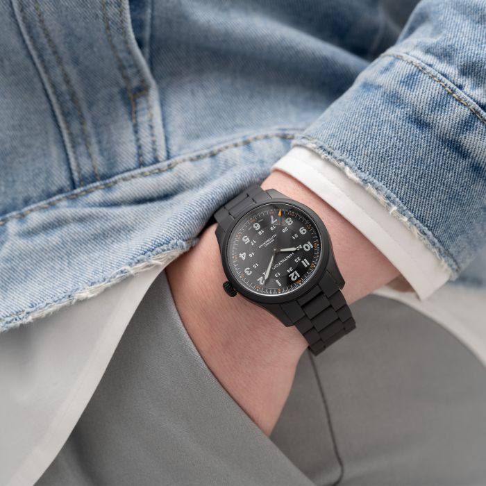 Hamilton H70665130 Watch - Khaki Field Titanium Auto (Image 6)