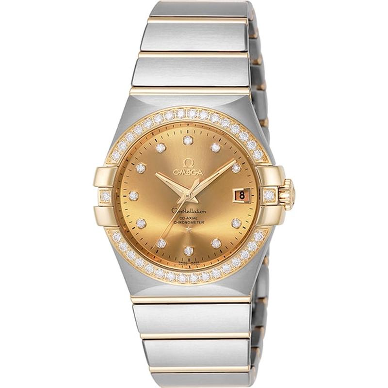 OMEGA 123.25.35.20.58.001 Watch - Constellation Co-Axial Chronometer Men's Metal Bracelet Parallel Import 5-Year Warranty