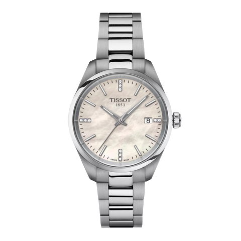 TISSOT T150.210.11.116.00 Swiss Automatic Movement Water Resistant 316L Stainless Steel Elegant Design