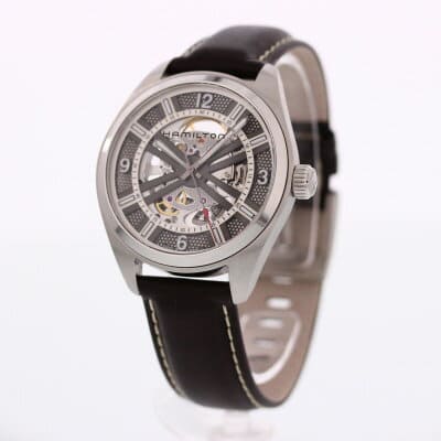 Hamilton H72515585 Watch - Khaki Field Skeleton Auto (Image 3)