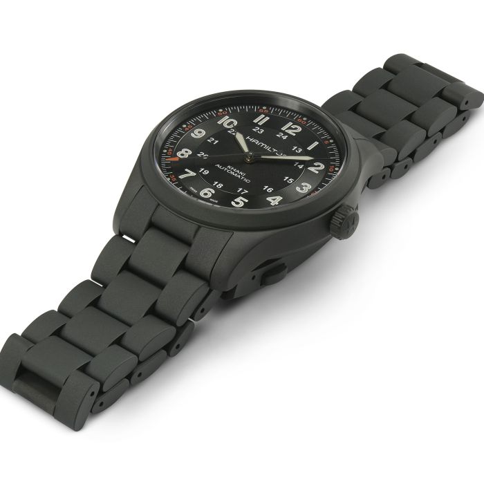 Hamilton H70215130 Watch - Khaki フィールド Titanium Auto (Image 3)