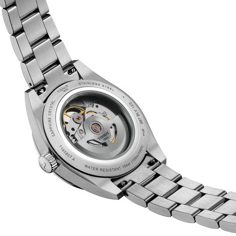 Tissot T1658071104100 Gentleman 38mm Swiss Automatic Men's Watch
