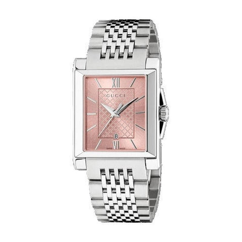 GUCCI Rectangle 2-Year Warranty YA138502 Pink [Parallel Import]