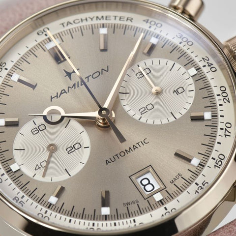 Hamilton H38426820 Watch - American Classic Intra-Matic Auto Chrono【HAMILTON X JANIE BRYANT Capsule Collection】 (Image 5)