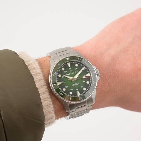 Hamilton H82525160 Watch - Khaki Navy Scuba Auto