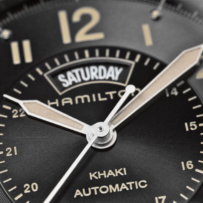 Hamilton H70505833 Watch - Khaki Field Day Date Auto (Image 2)