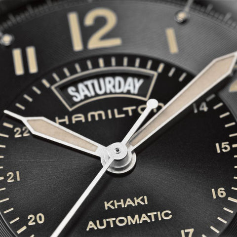 Hamilton H70505833 Watch - Khaki Field Day Date Auto (Image 2)