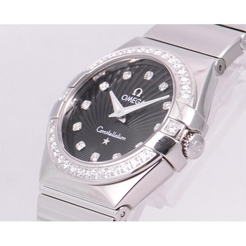 OMEGA Constellation 5-Year Warranty Black 123.15.27.60.51.002 [Parallel Import]