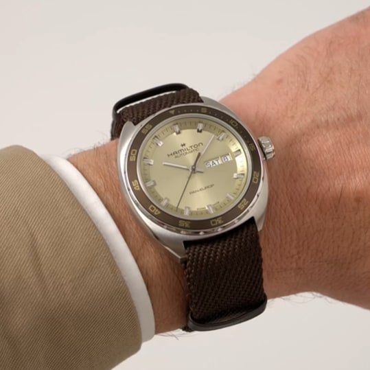 Hamilton H35445860 Watch - American Classic Pan Europ Day Date Auto (Image 2)