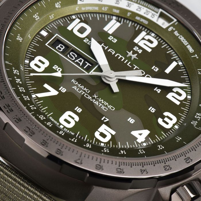 Hamilton H77775960 Watch - Khaki Aviation X-Wind Auto (Image 4)