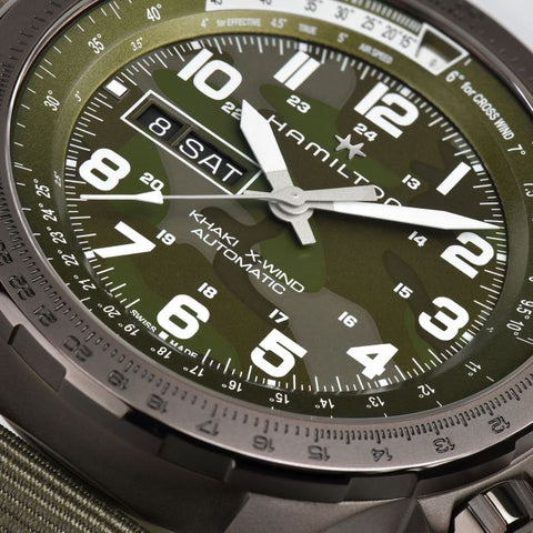 Hamilton H77775960 Watch - Khaki Aviation X-Wind Auto (Image 4)