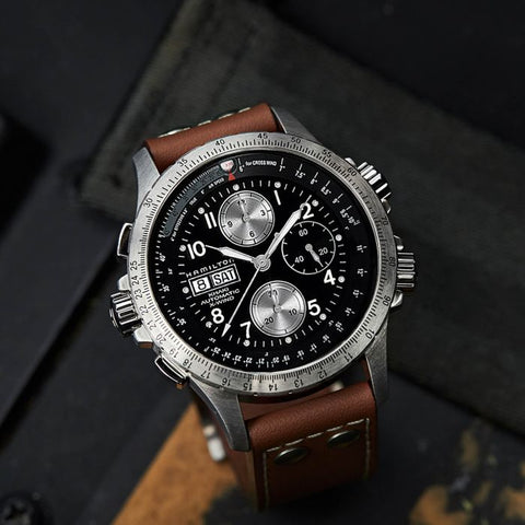 Hamilton H77616533 Khaki Aviation X-Wind Auto Chrono