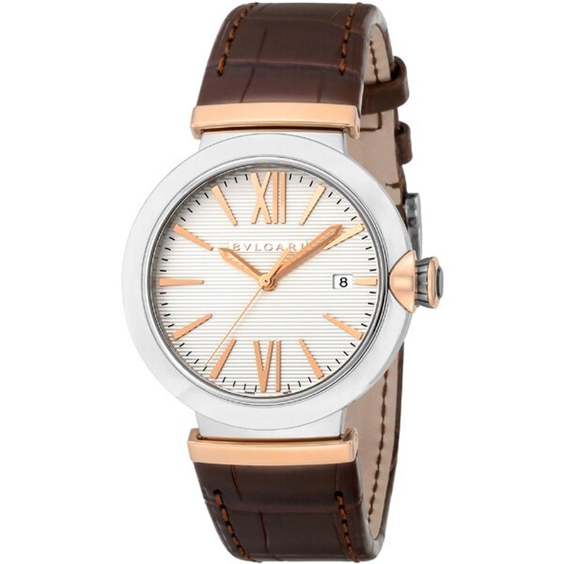 BVLGARI LU40C6SSPGLD Watch - Men's Parallel Import 2-Year Warranty Lucea Silver