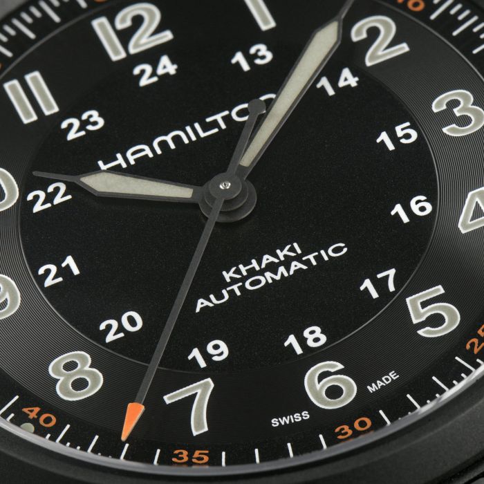 Hamilton H70665130 Watch - Khaki Field Titanium Auto (Image 4)