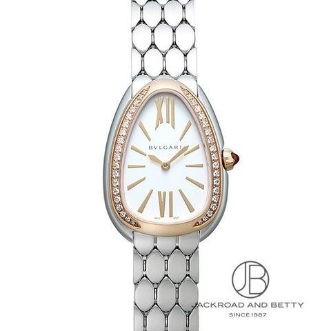 BVLGARI 103143 Luxurious Stainless Steel Automatic Watch Elegant Design Water Resistant Swiss Movement