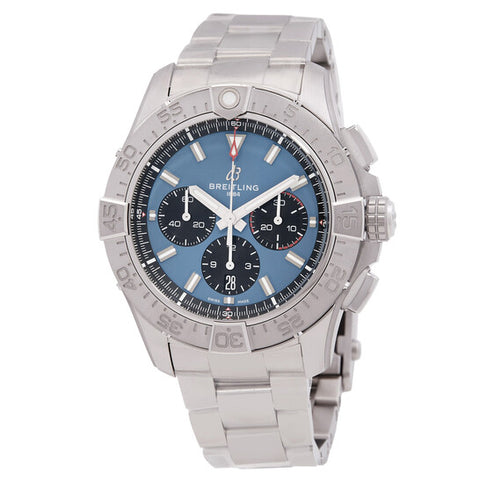 Breitling EB0148101C1E1 Super Avenger B01 Chronograph 46 5-Year Warranty Aqua [Parallel Import]