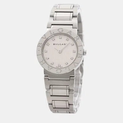 BVLGARI BB26WSS/12 Watch - Bvlgari 2-Year Warranty White Watch - Authentic Parallel Import