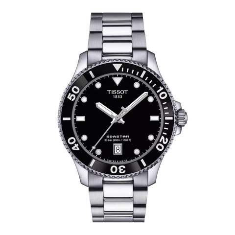 TISSOT T120.410.11.051.00 Swiss Automatic Movement Stainless Steel Case Water Resistant Classic Design