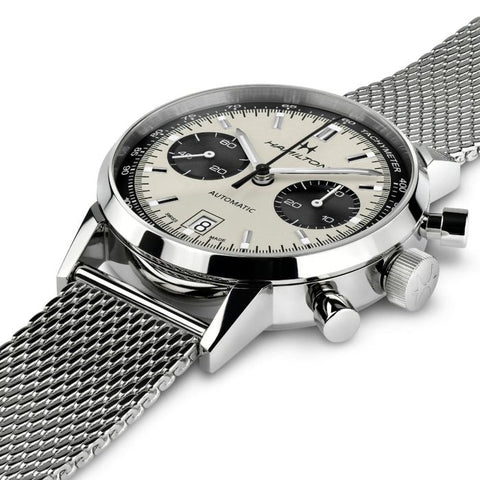 Hamilton H38416111 Watch - American Classic Intra-Matic Auto Chrono (Image 3)