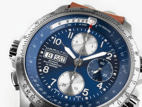 Hamilton H77506540 Watch - Khaki Aviation X-Wind Day Auto Chrono (Image 6)