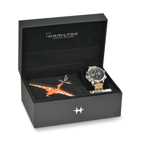 Hamilton H77796535 Watch - Khaki Aviation KHAKI X WIND DAY DATE AUTO CHRONO (Image 7)