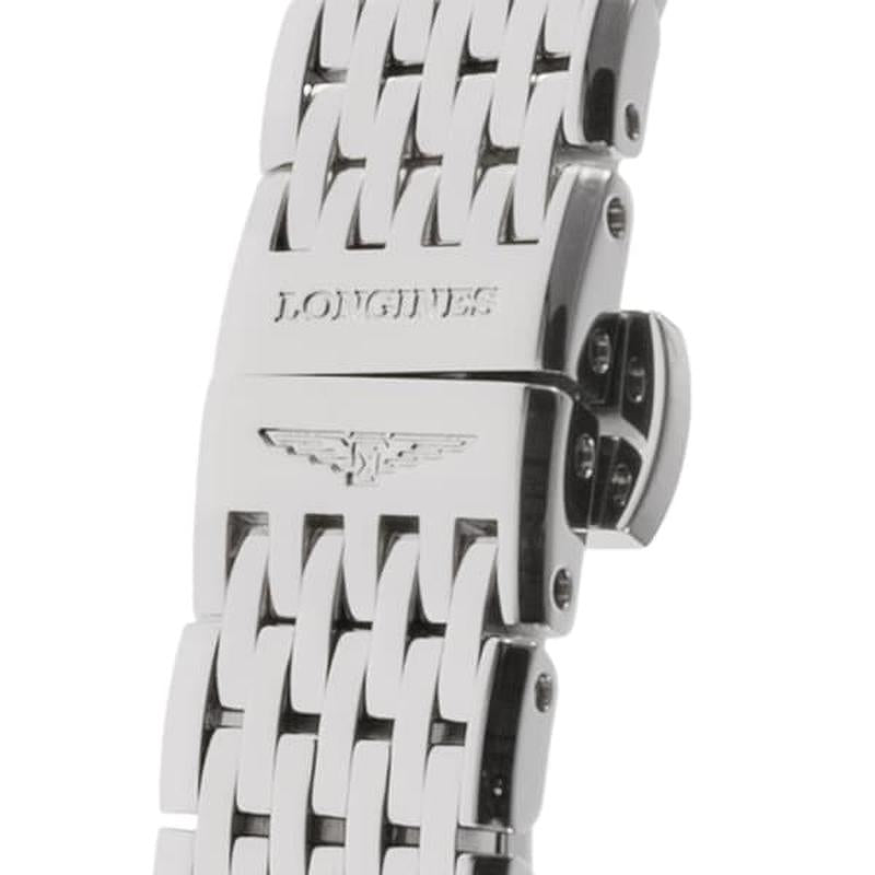 Longines L4.209.4.94.6 Watch - Men's Stainless Steel Watch with Black Dial (Image 5)