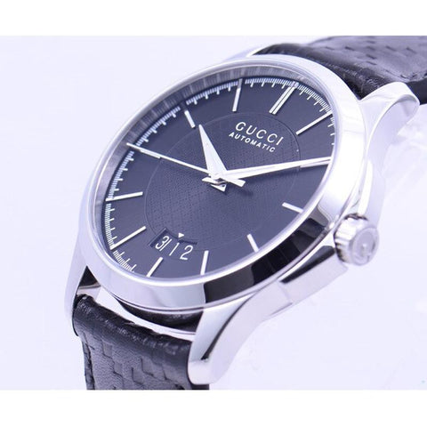 GUCCI G-Timeless 2-Year Warranty YA126430 Black [Parallel Import]
