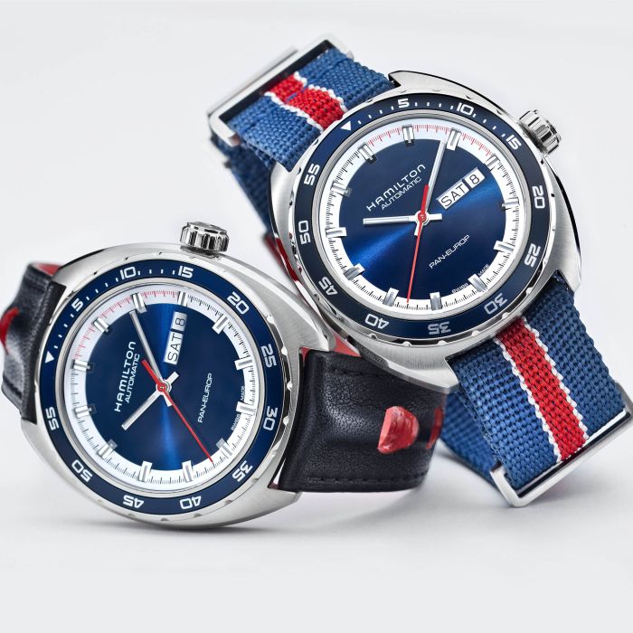 Hamilton H35405741 Watch - American Classic Pan Europ Day Date Auto (Image 8)