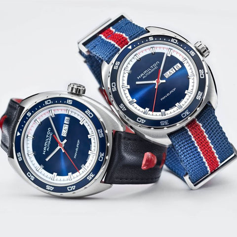 Hamilton H35405741 Watch - American Classic Pan Europ Day Date Auto (Image 8)