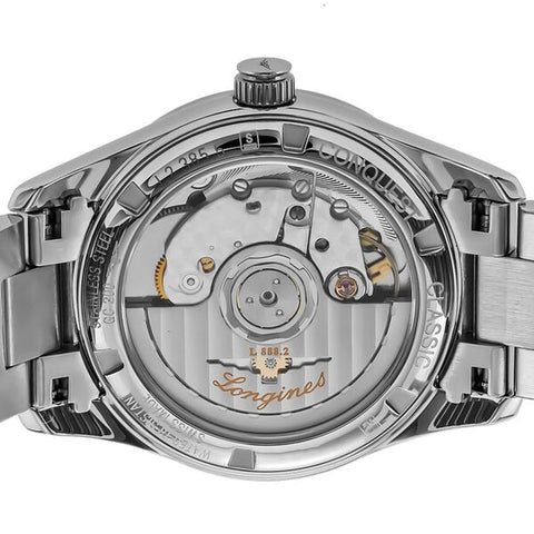 Longines Conquest Classic Silver Wristwatch Parallel Import L2.385.4.76.6