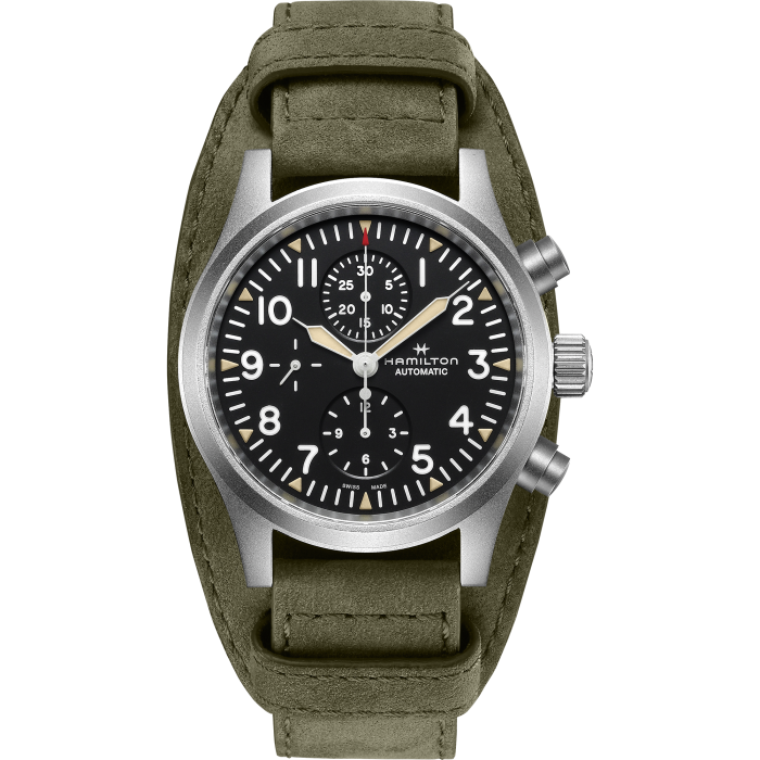 Hamilton H71706830 Watch - Khaki Field Auto Chrono