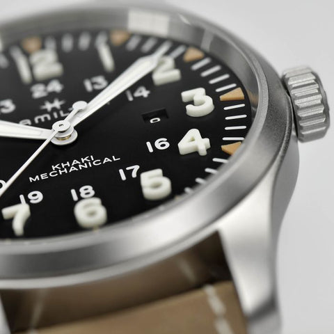 Hamilton H69819530 Watch - Khaki フィールド Khaki Field Mechanical (Image 3)