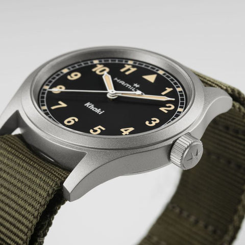 Hamilton H69401930 Watch - Khaki Field Quartz 38mm (Image 6)