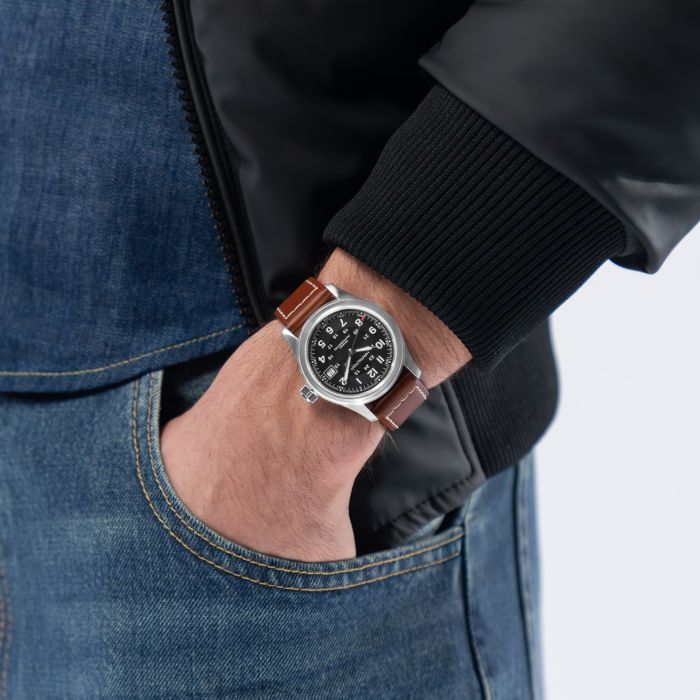 Hamilton H70455533 Watch - Khaki Field Auto (Image 7)