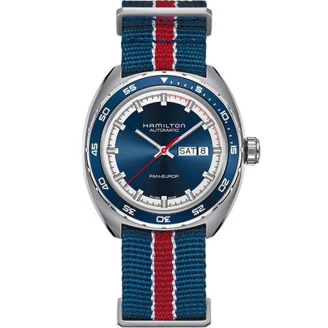 Hamilton H35405741 Watch - American Classic Pan Europ Day Date Auto