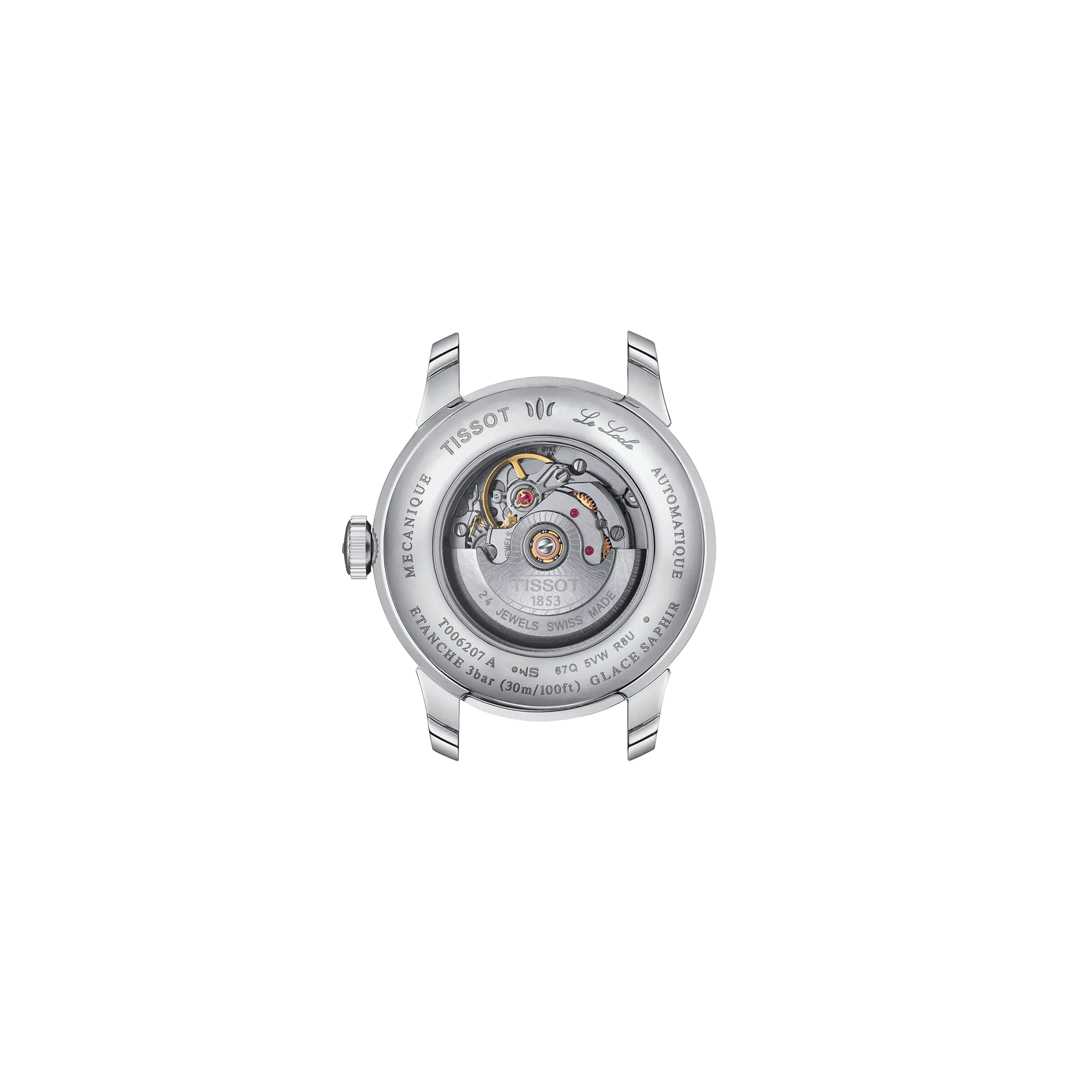 TISSOT T006.207.11.038.00 Watch - Swiss Quartz Movement Water Resistant Stainless Steel Case Elegant Black Dial (Image 6)