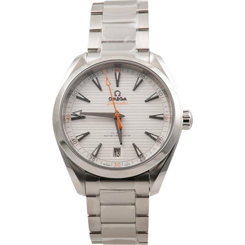 OMEGA 220.10.41.21.02.001 Watch - Seamaster Aqua Terra 5-Year Warranty Silver (Orange Second Hand) [Parallel Import]